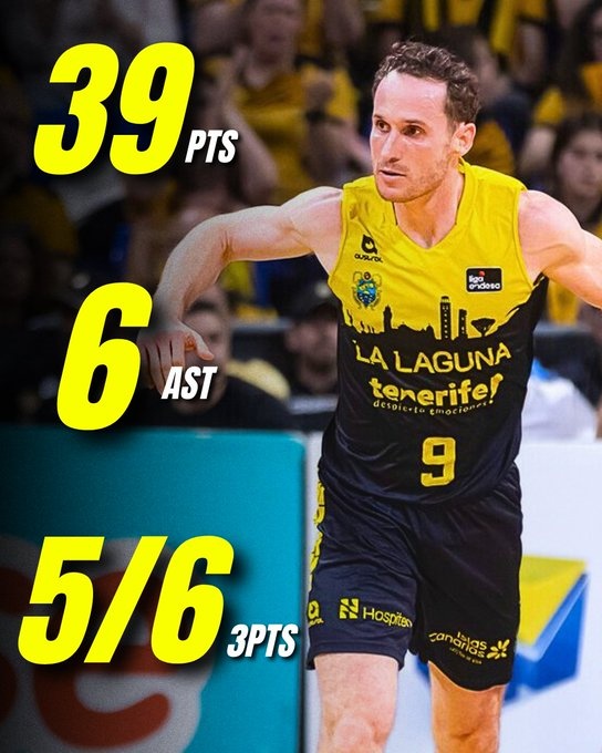 湖人舊將！42歲胡爾塔斯西甲季后賽砍39分6助 今年還斬獲聯(lián)賽MVP