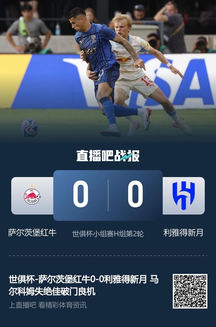 仍無勝績(jī)！亞洲球隊(duì)3隊(duì)6負(fù)墊底出局，僅新月兩平成亞洲