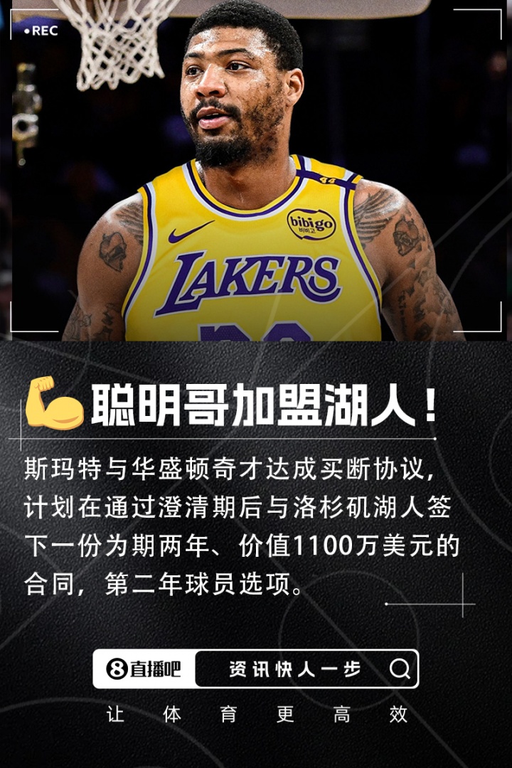 ??2022DPOY&3次一防！斯瑪特與奇才完成買斷&2年1100萬加盟湖人