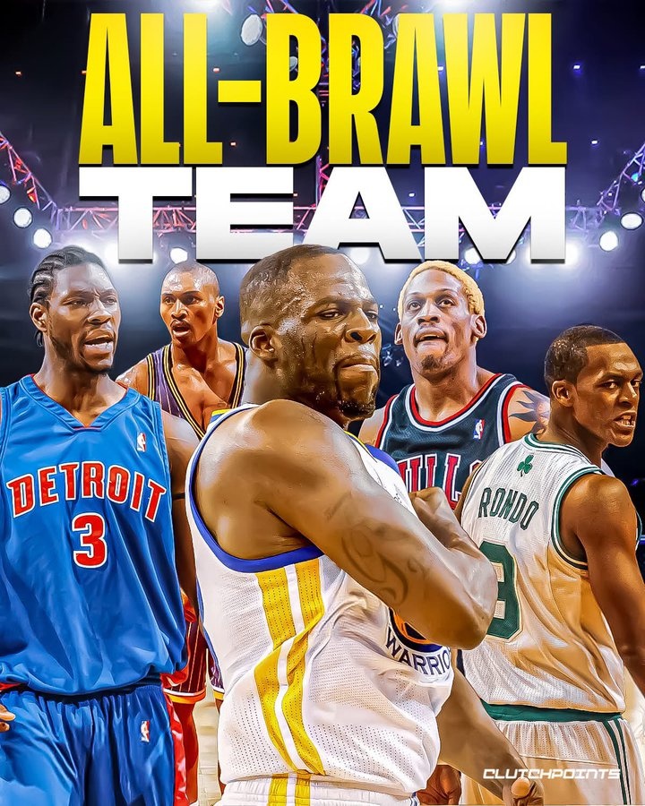 美媒曬NBA最強(qiáng)斗毆陣容 追夢(mèng)&大本&阿泰&羅德曼&隆多在列