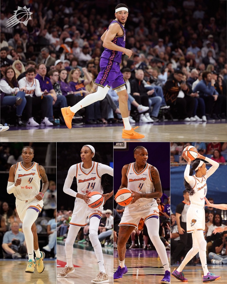 太陽官方發(fā)來賀電！布克球鞋成為本賽季W(wǎng)NBA最受歡迎球鞋！