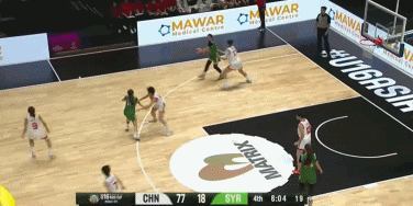 不容易！敘利亞U16女籃下半場被中國隊打出36-0之后終于得分