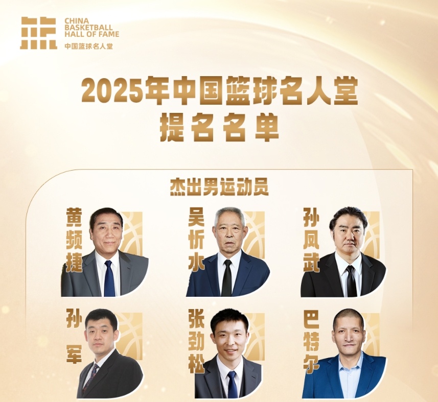 傳奇自傳承！上直播吧 舉薦中國籃球名人堂成員——男運(yùn)動員篇