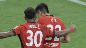 反敗為勝！海港3-2逆轉(zhuǎn)三鎮(zhèn) 萊昂納多雙響+讀秒絕殺 蒯紀(jì)聞送助攻