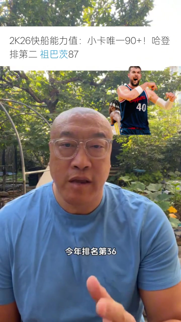 馬?。鹤姘痛娜ツ隂]進(jìn)前100名&今年排第36 他才是最快進(jìn)步球員